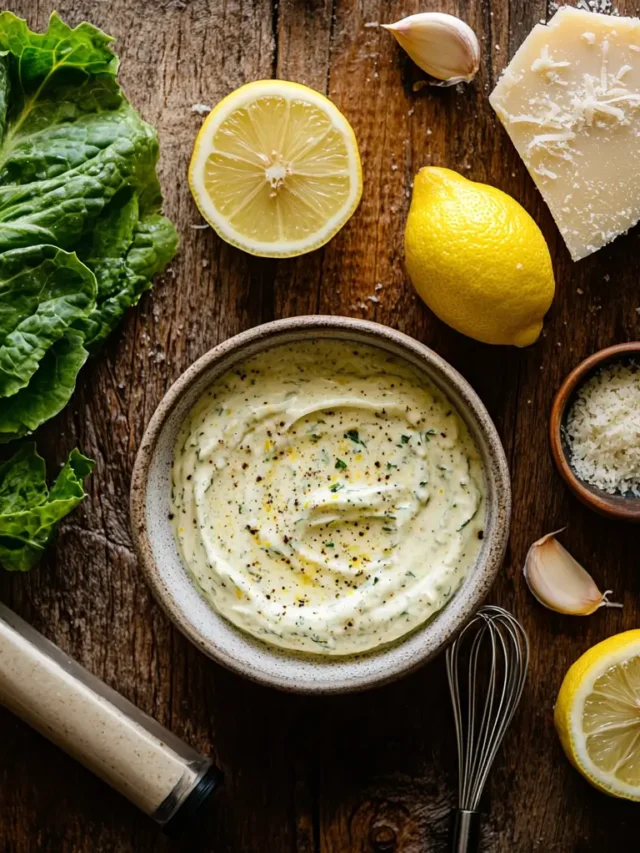 caesar salad dressing recipe no egg