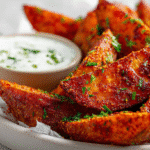U3823717446 Bright Close Up Of Crispy Chili Potato Wedges Ser 5d1a0dc9 2933 41f4 Aa6a 9264e42984d4 1