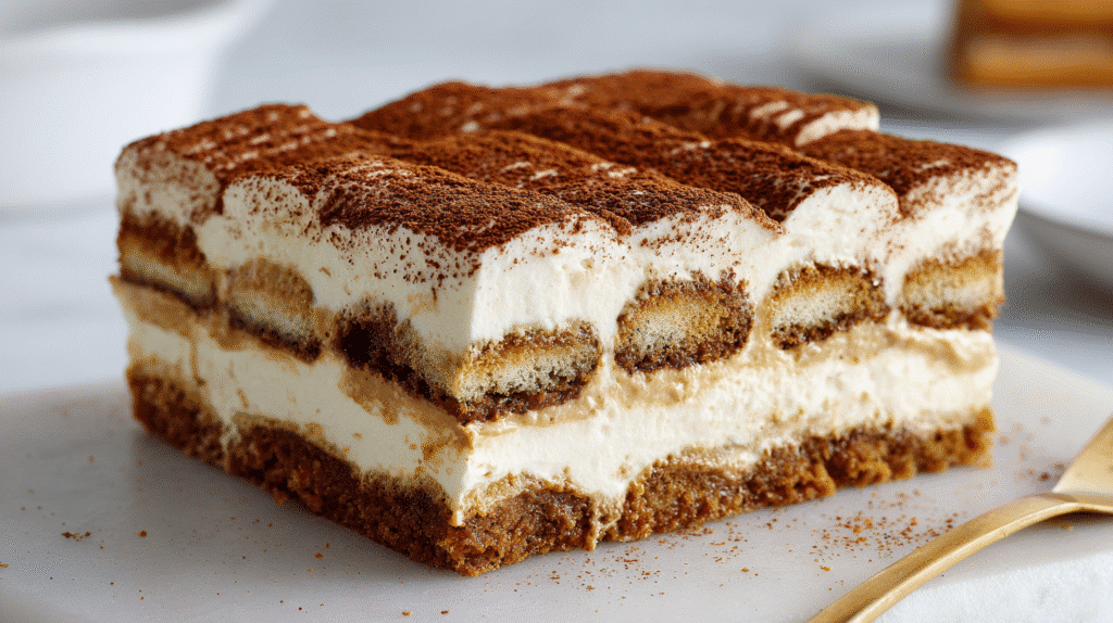 Gluten-free variation of Biscoff Lotus Tiramisu