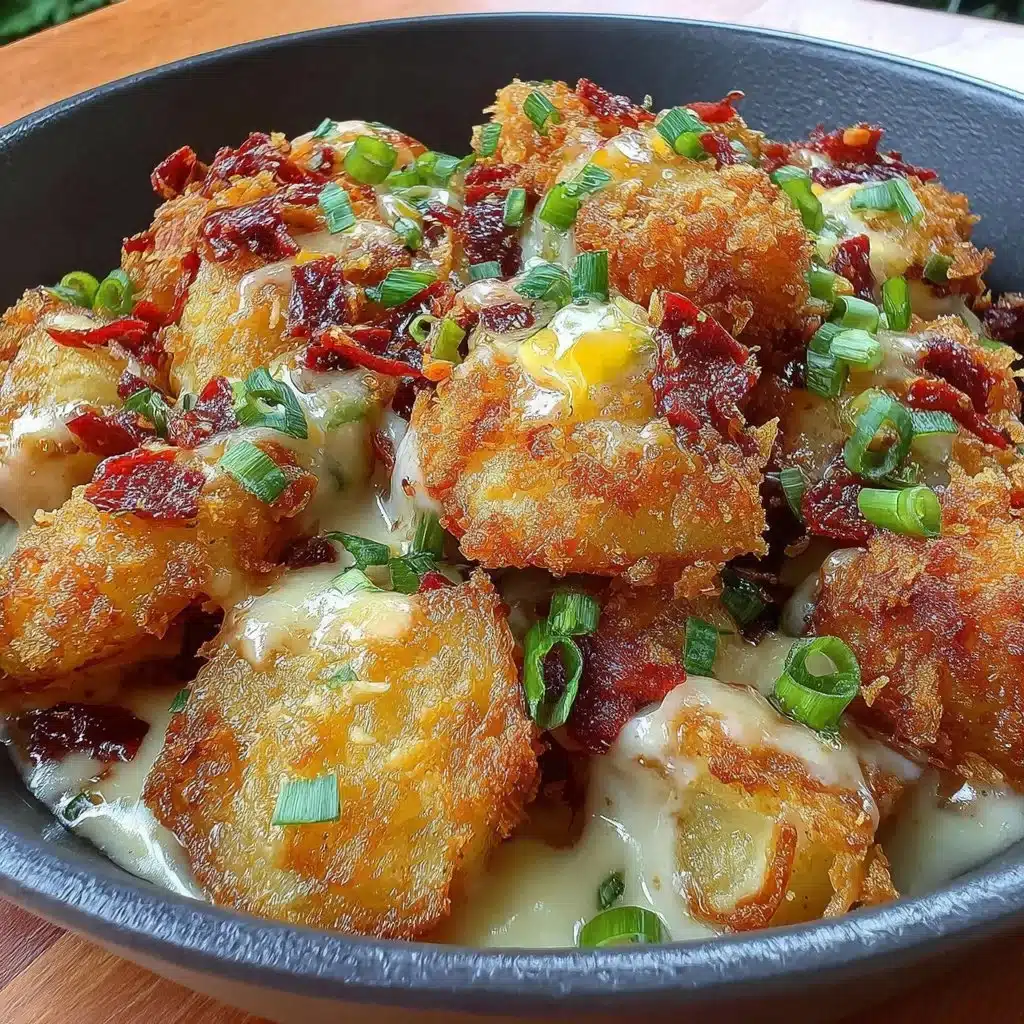 Knusprige Honig-Chili-Kartoffeln