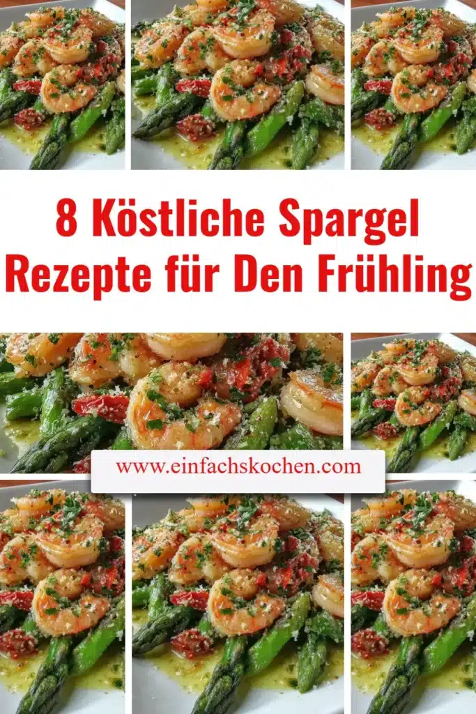 8 köstliche Spargel Rezepte für leckere Frühling-Gerichte