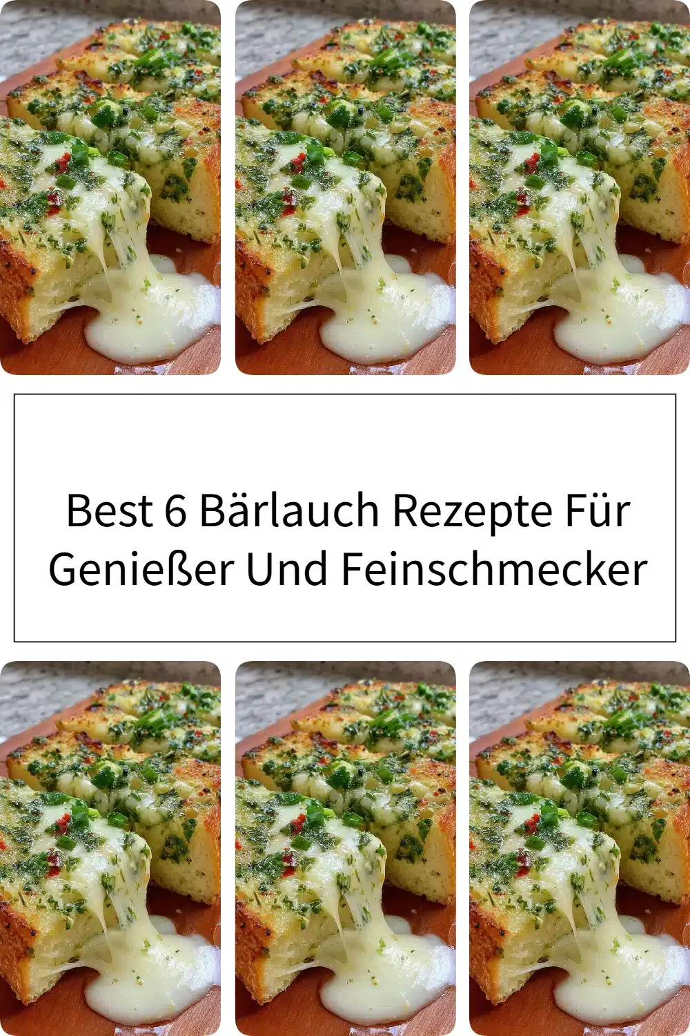 Verschiedene köstliche Bärlauch Rezepte für Feinschmecker