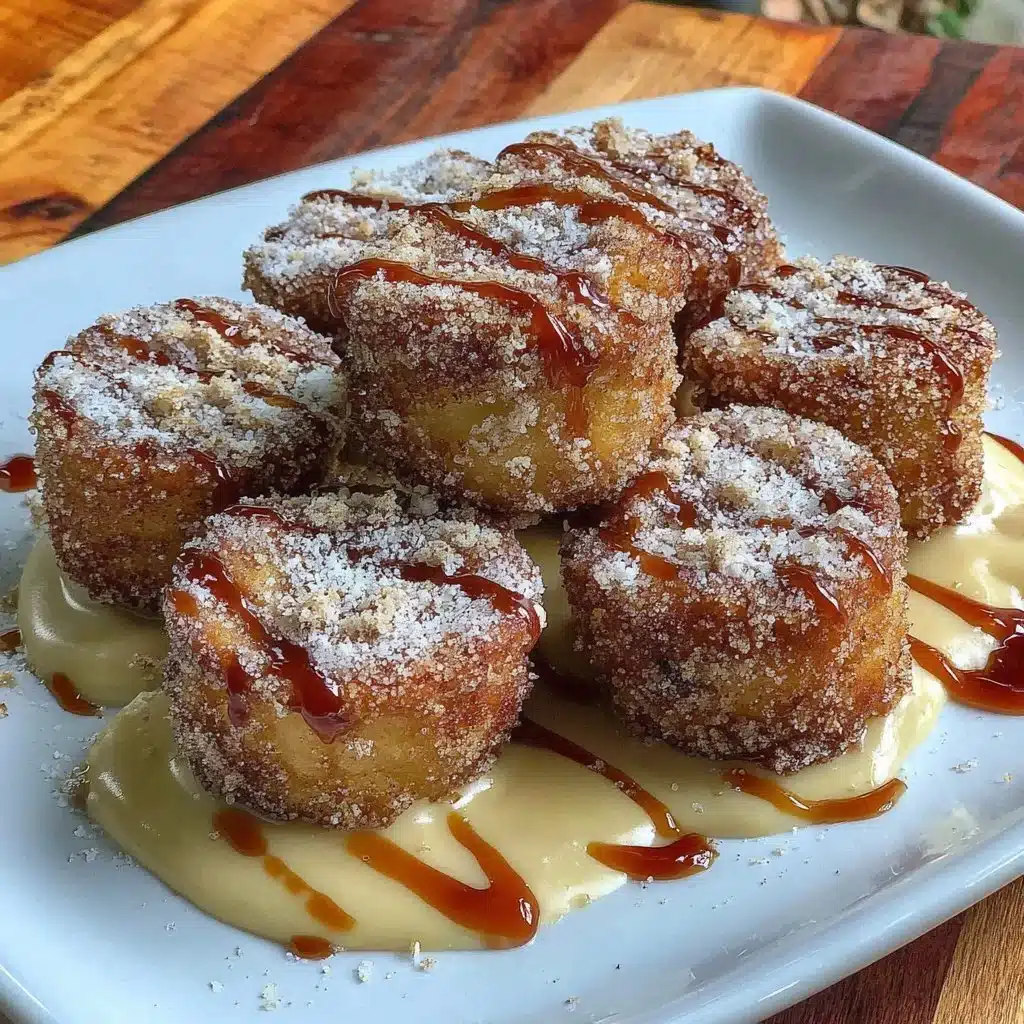 Flauschige Heißluftfritteusen-Churro-Bissen