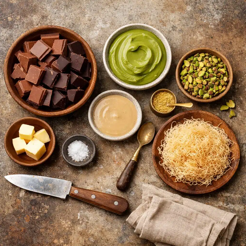 Dubai Schokolade Rezept