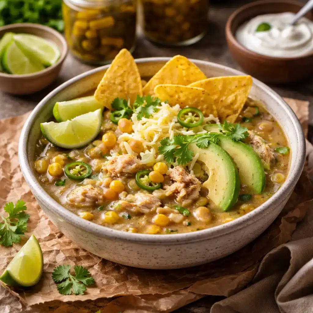 Einfach leckeres White Chicken Chili Rezept für jeden Tag