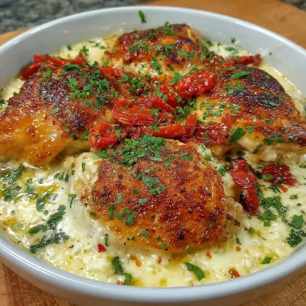 Griechische Hähnchen-Schalen mit frischem Gemüse und Gewürzen