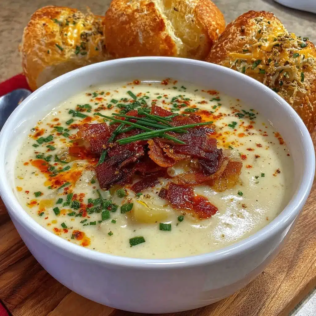 Ein Teller Kartoffelsuppe – traditionell zubereitet wie bei Oma