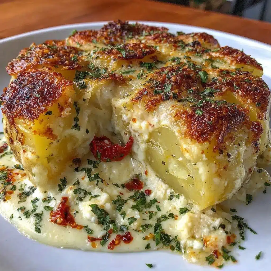 Köstliches Feta Kartoffeln Ofengemüse mit frischem Gemüse aus dem Ofen