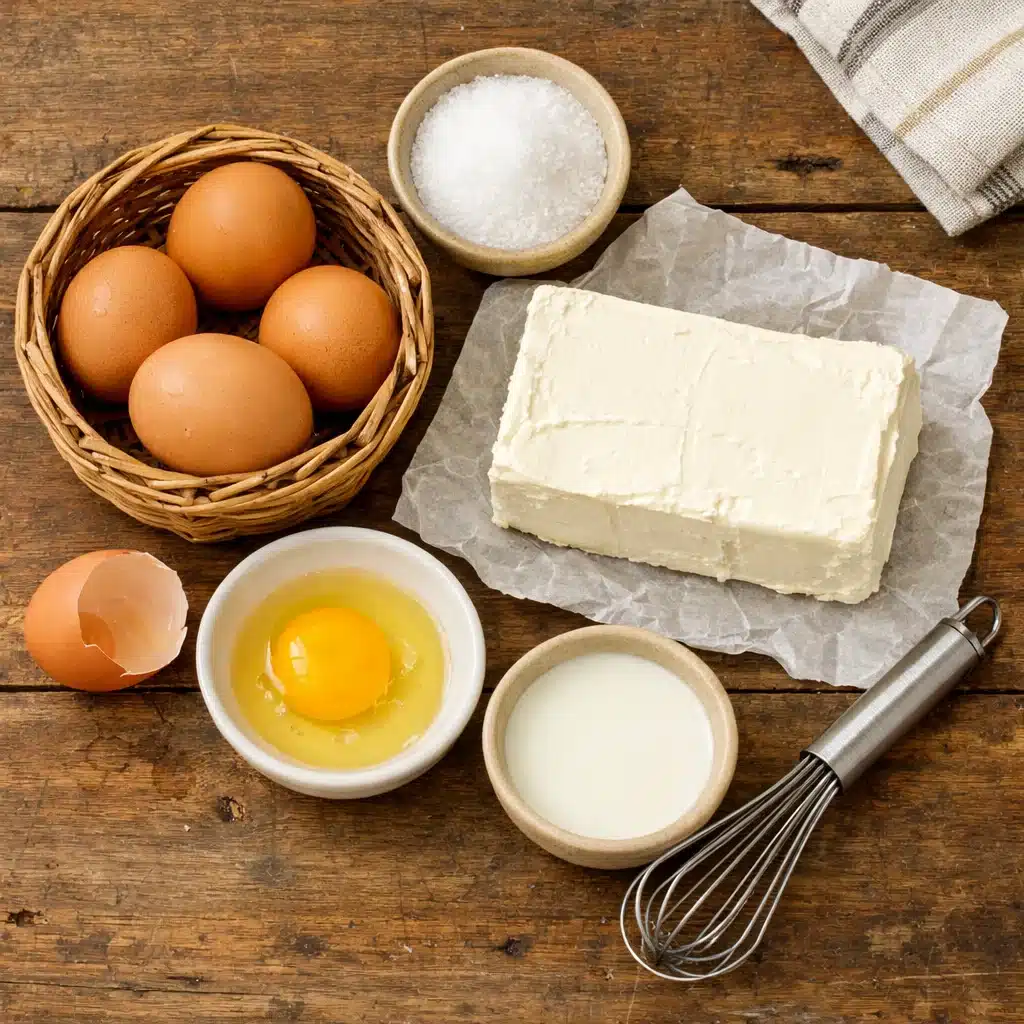 Leichter Japanischer Cheesecake: Ein Rezept mit nur 2 Zutaten!