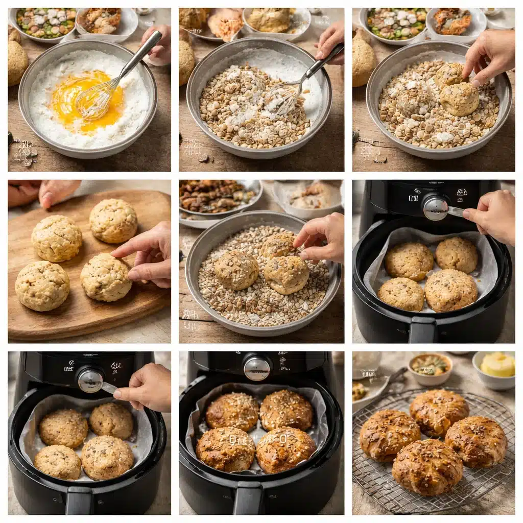 Protein-Power-Brötchen aus dem Airfryer: Schnelle & leckere Freude!