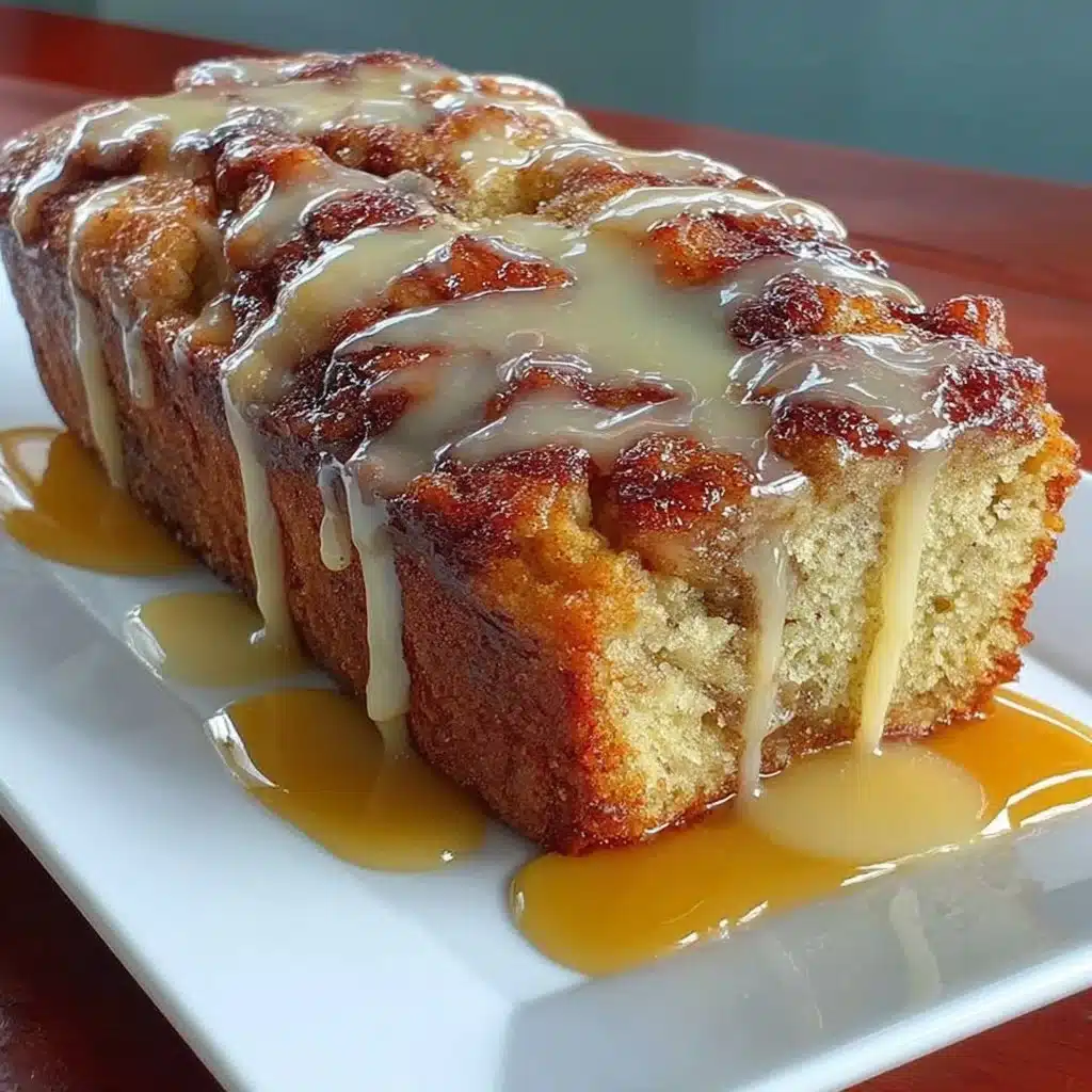 Cinnamon Roll Bananenbrot mit Zimt und Bananen für den perfekten Genuss