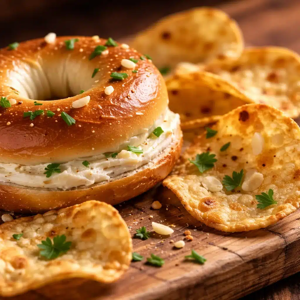 Leckere Frischkäsegefüllte Bagels aus dem Air Fryer, perfekt für jeden Snack.