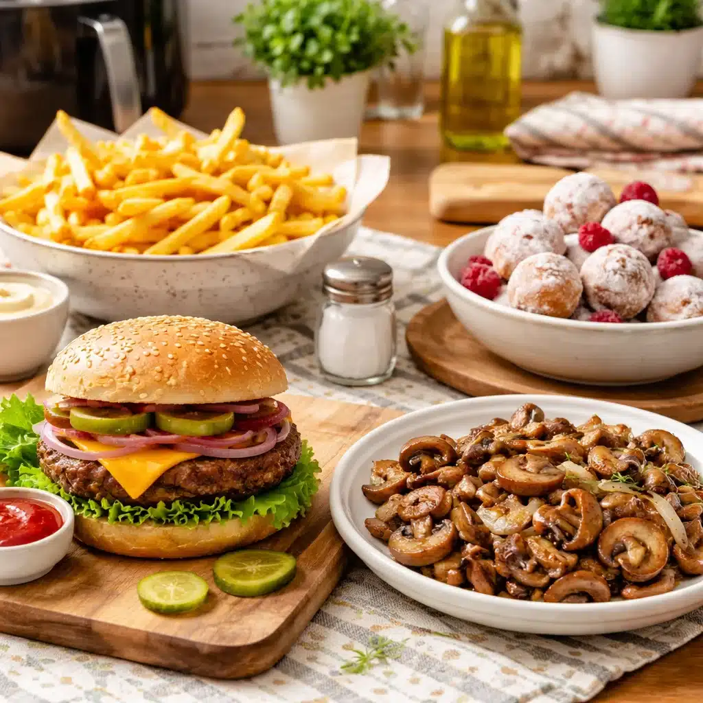 Air Fryer Rezepte für Mittagessen