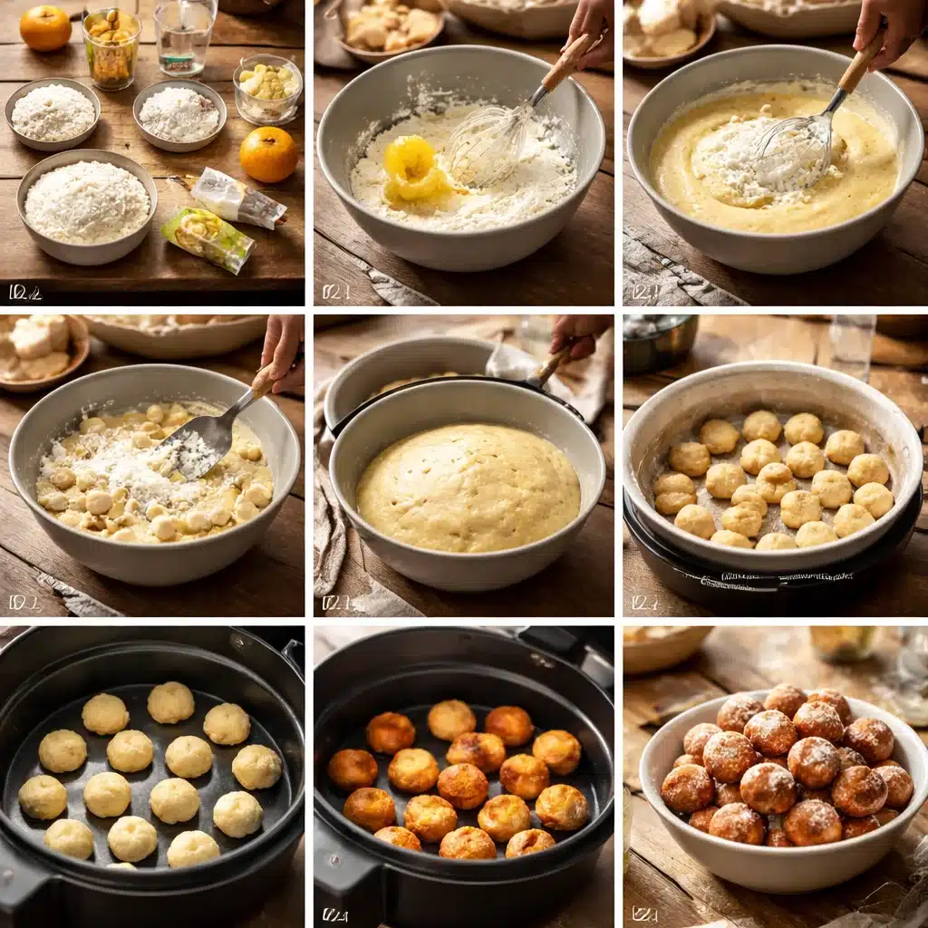 quarkbällchen rezept airfryer