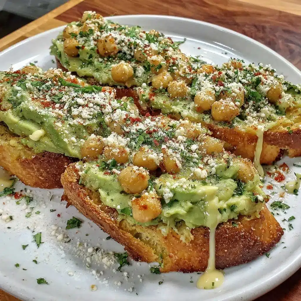 Kichererbsen Feta Avocado für gesunden Genuss