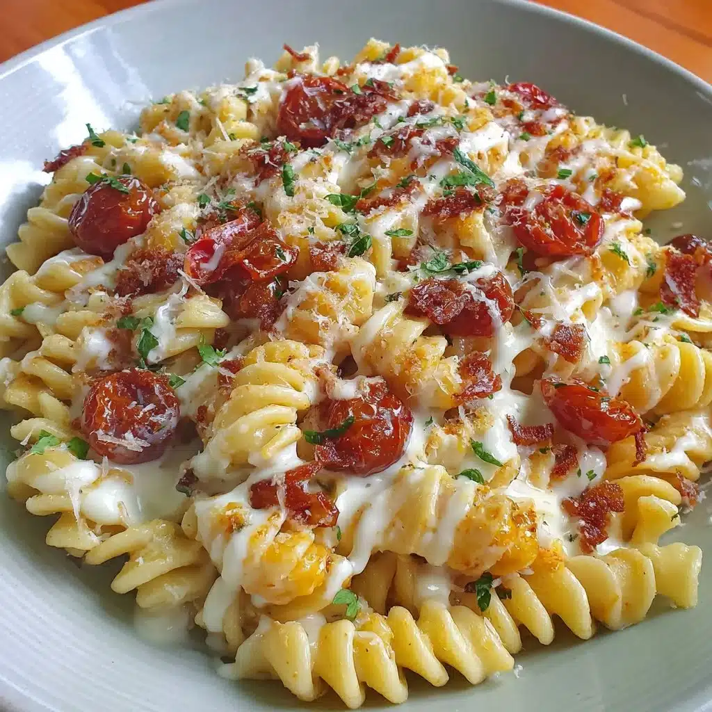 Protein Nudeln mit Hüttenkäse für eine gesunde Mahlzeit